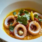Squid Ring and Coconut Curry