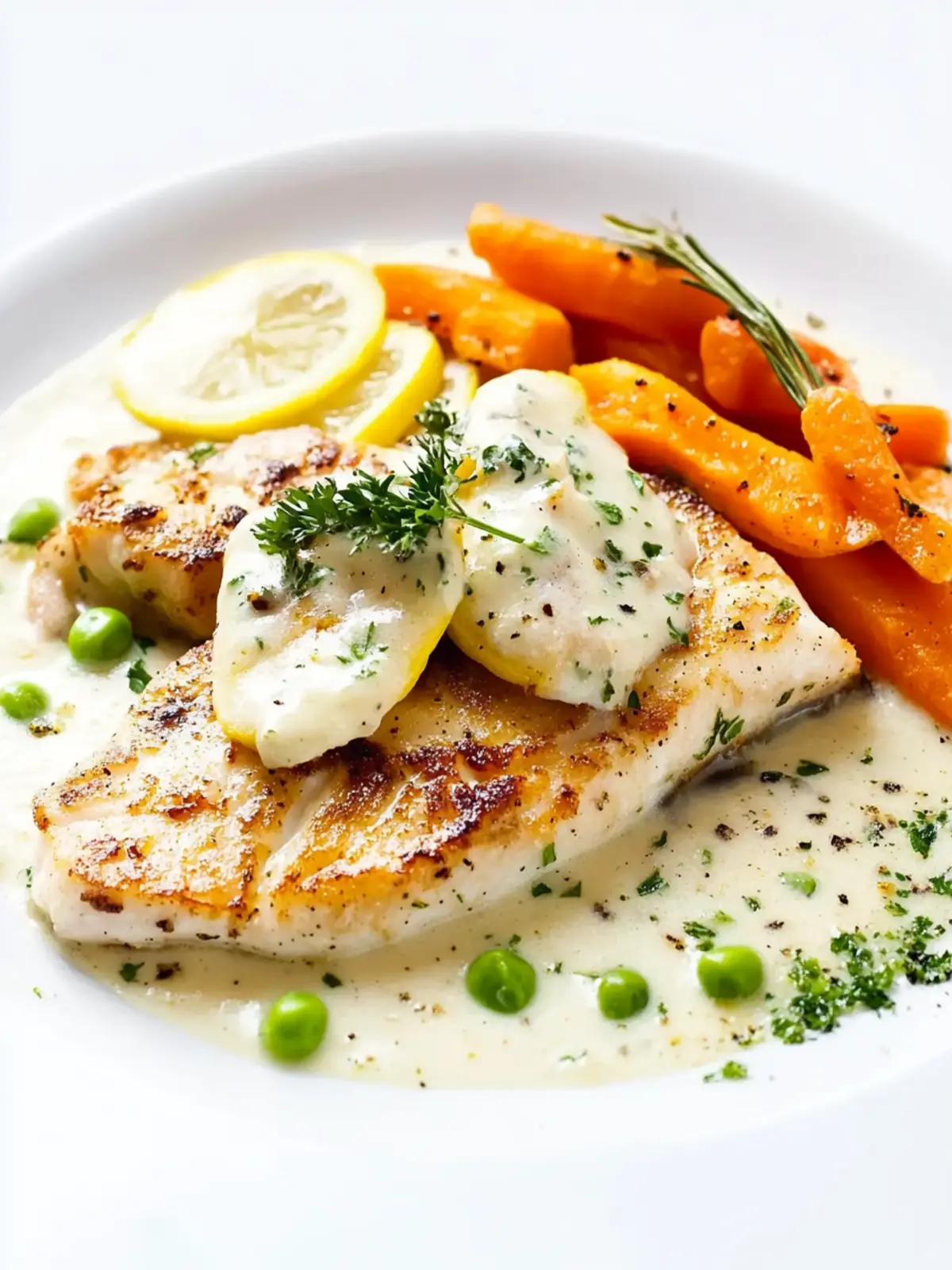 Lemon Cream Sauce for Trout