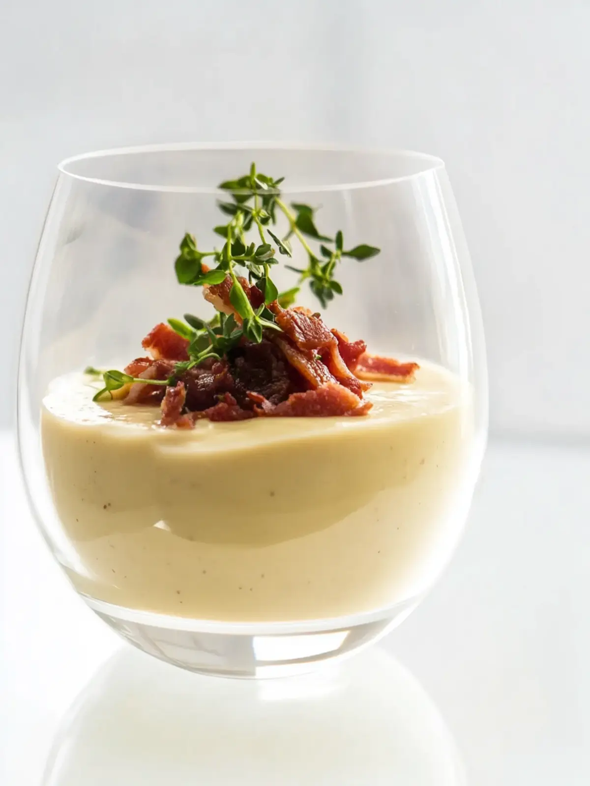 Chicken liver parfait with smoked bacon