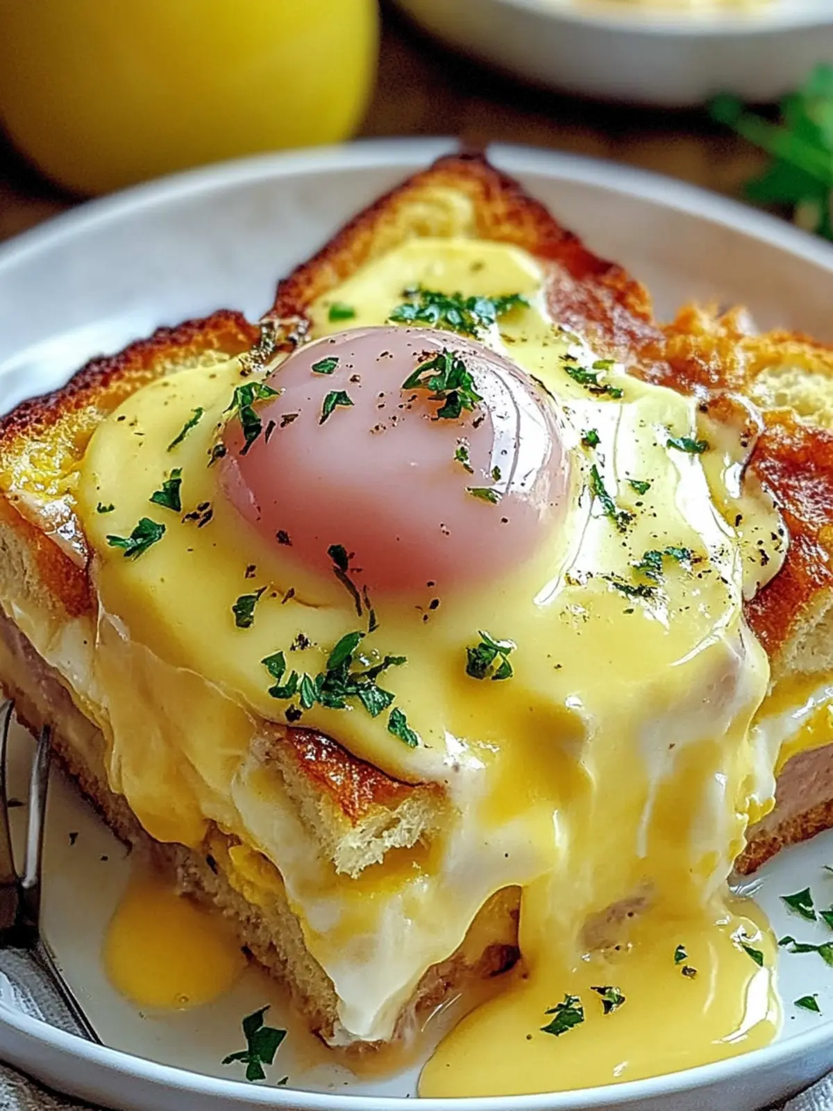 Eggs Benedict Casserole Bake