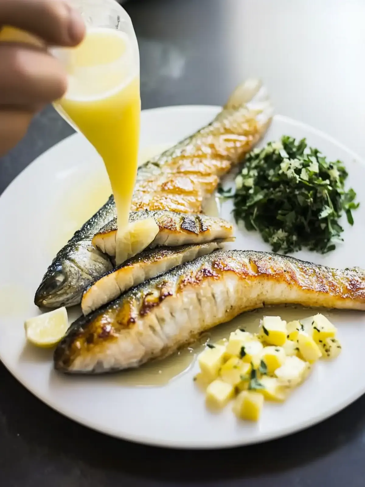 Broiled Rainbow Trout