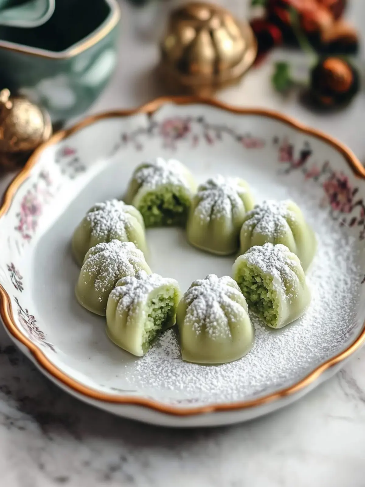 Matcha Green Tea Mochi