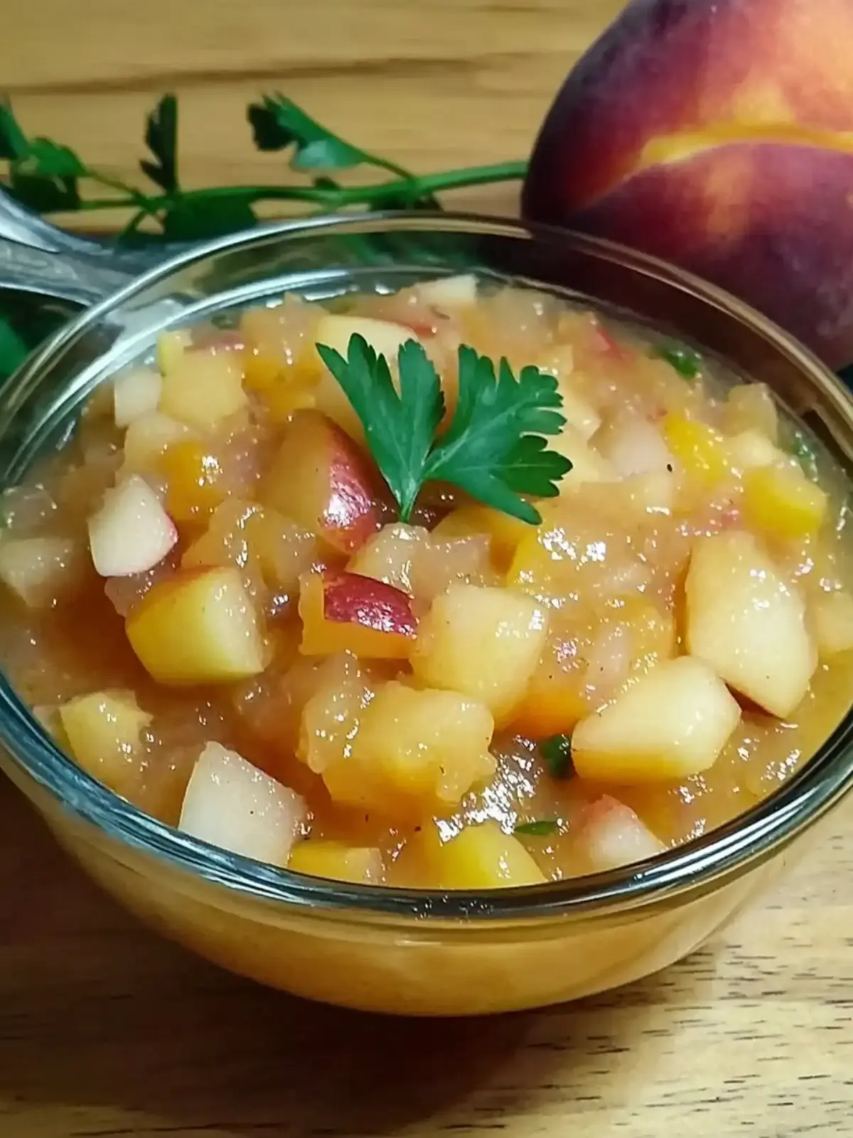 Peach Pear Salsa