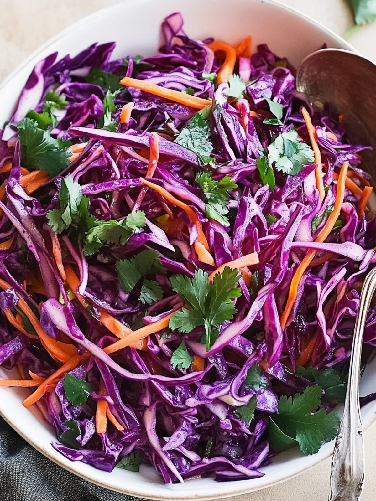 Brighten Your Day with Purple Cabbage Slaw Magic 4 Purple Cabbage Slaw
