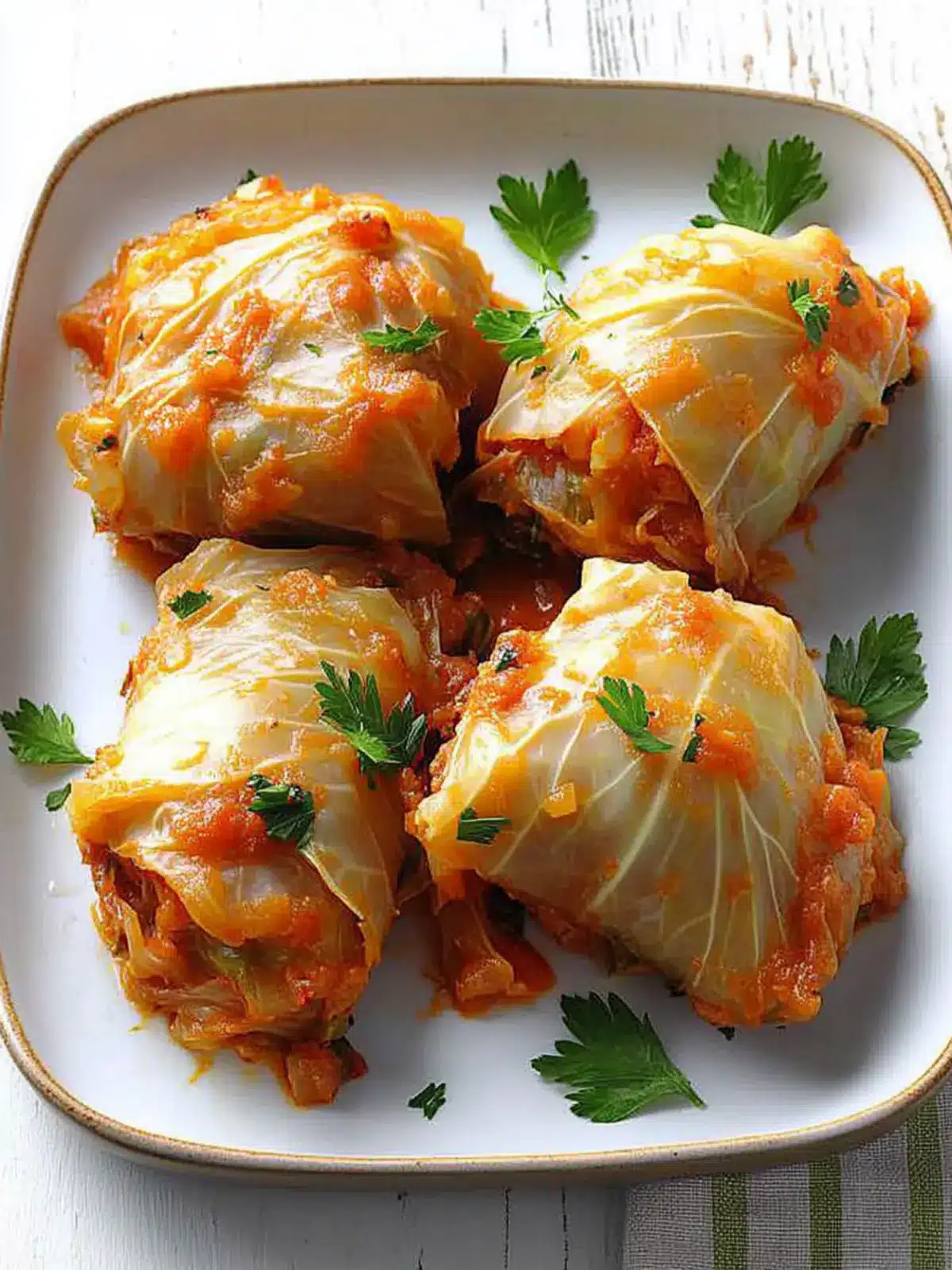 New World Stuffed Cabbage