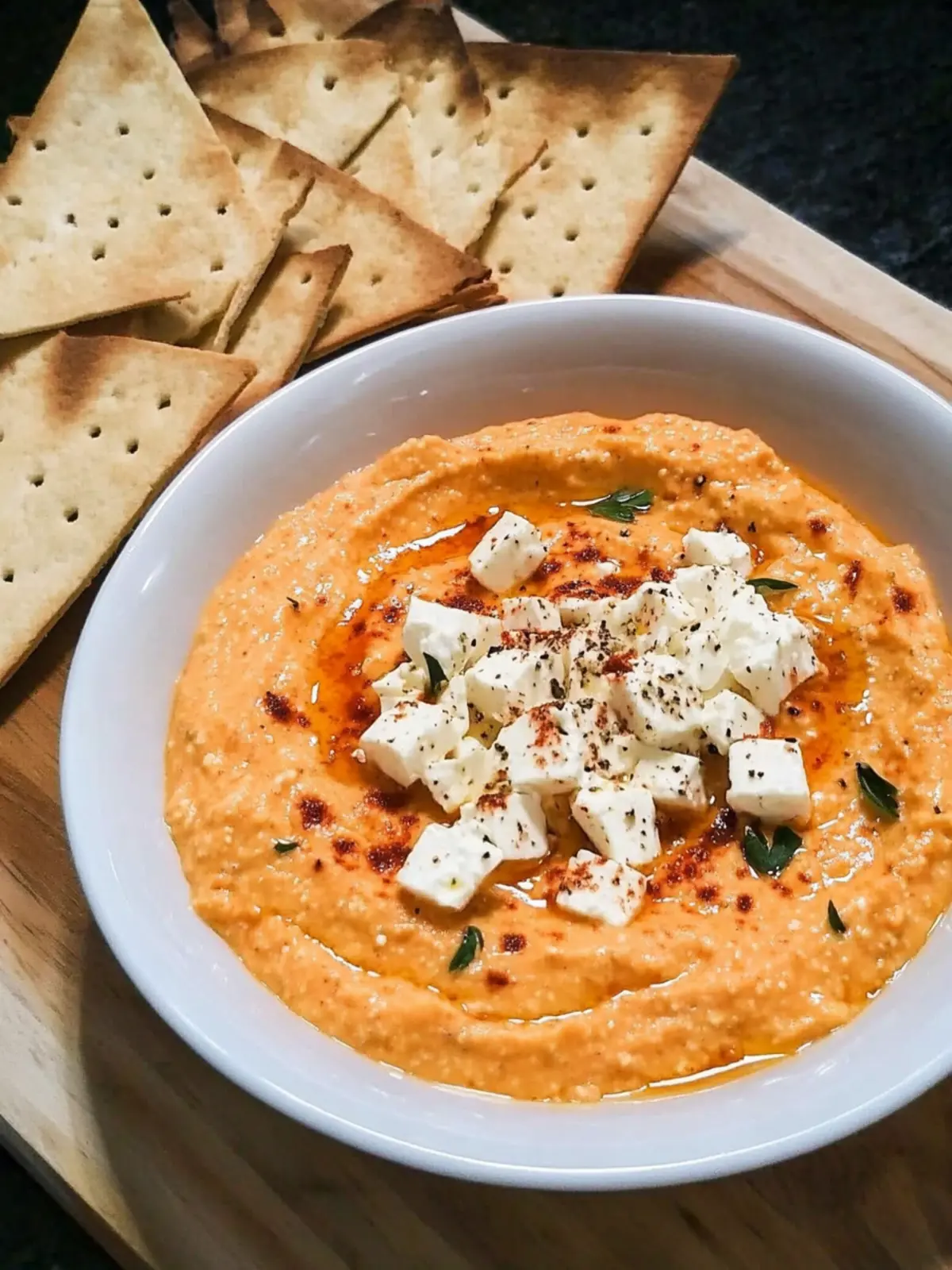 Irresistible Feta Roasted Red Pepper Dip for Perfect Snacking 2 Feta Roasted Red Pepper Dip