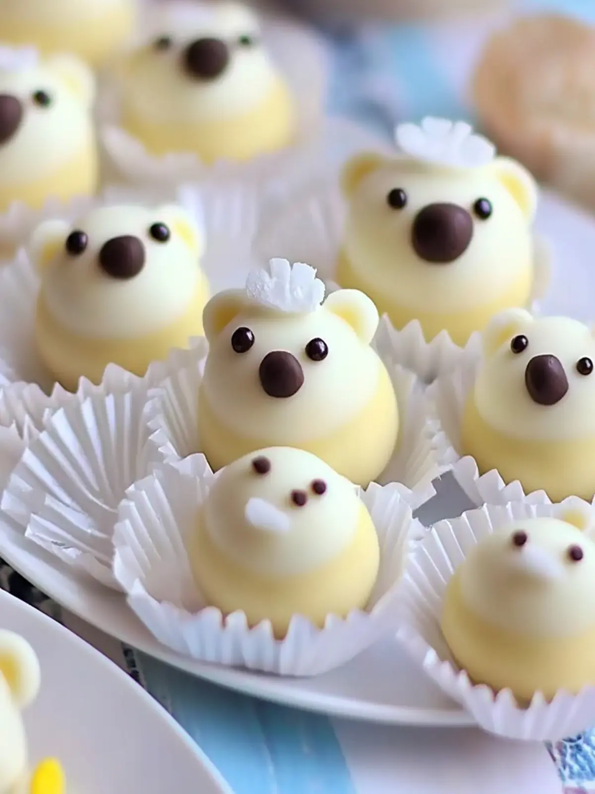 Polar Bear Cheesecake Truffles: Sweet & Creamy Delight 5 Polar Bear Cheesecake Truffles