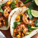 Smoky Garlic Prawn Tacos with Fresh Mango & Avocado Bliss 9 Smoky Garlic Prawn Tacos