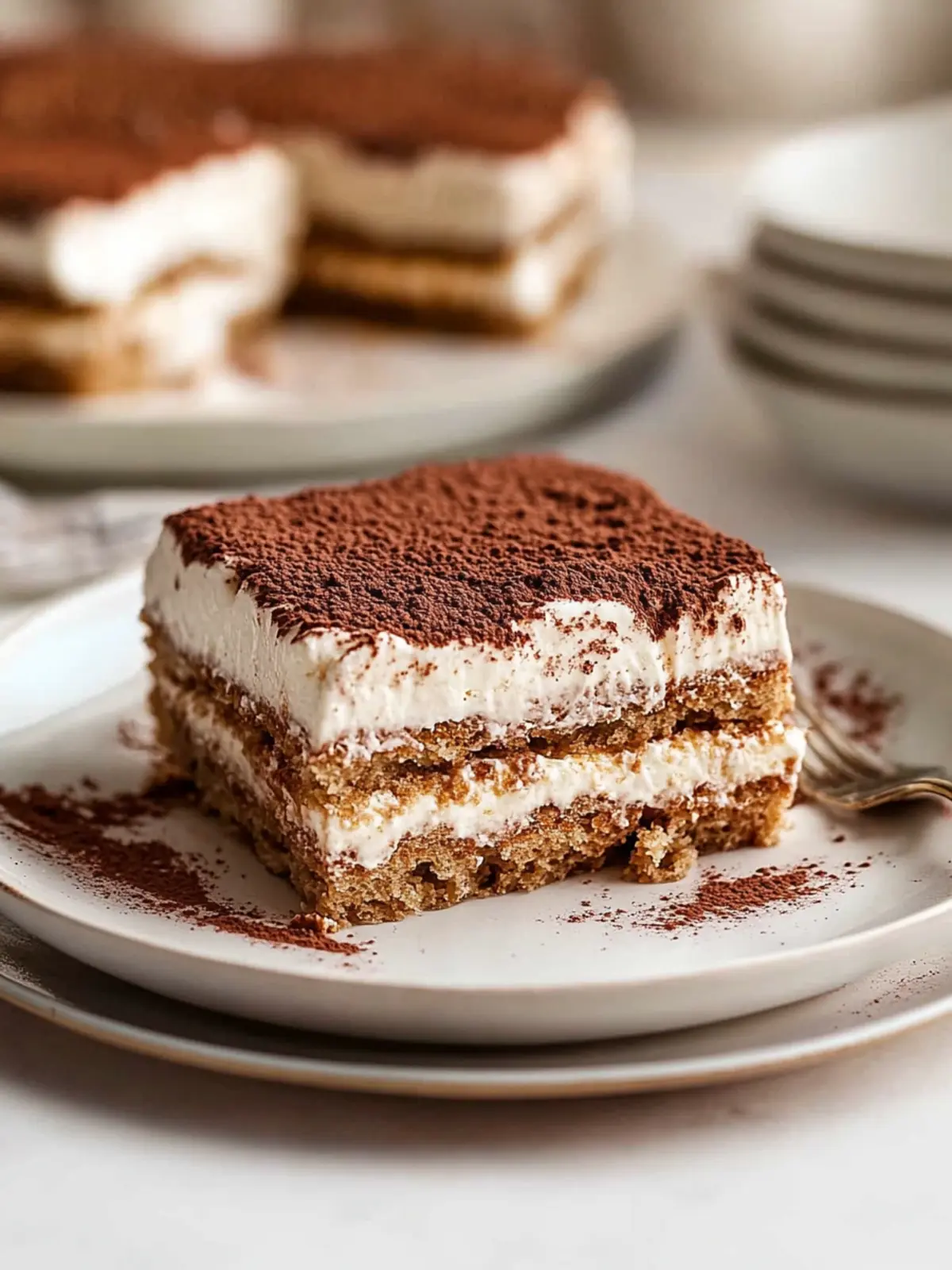 Easy Vegan Tiramisu