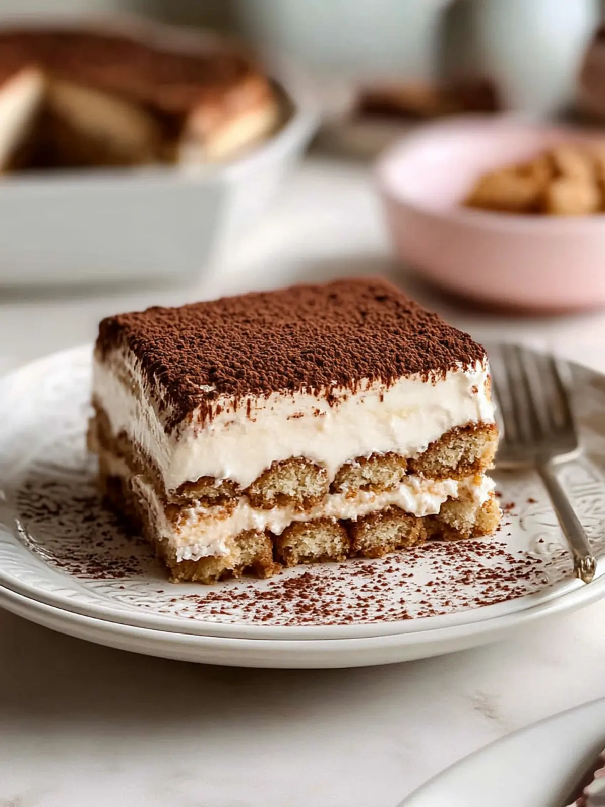 Easy Vegan Tiramisu