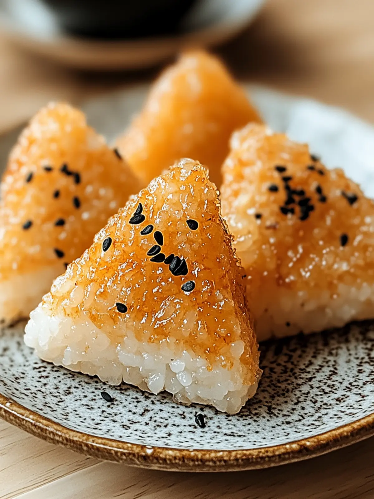Crispy Yaki Onigiri