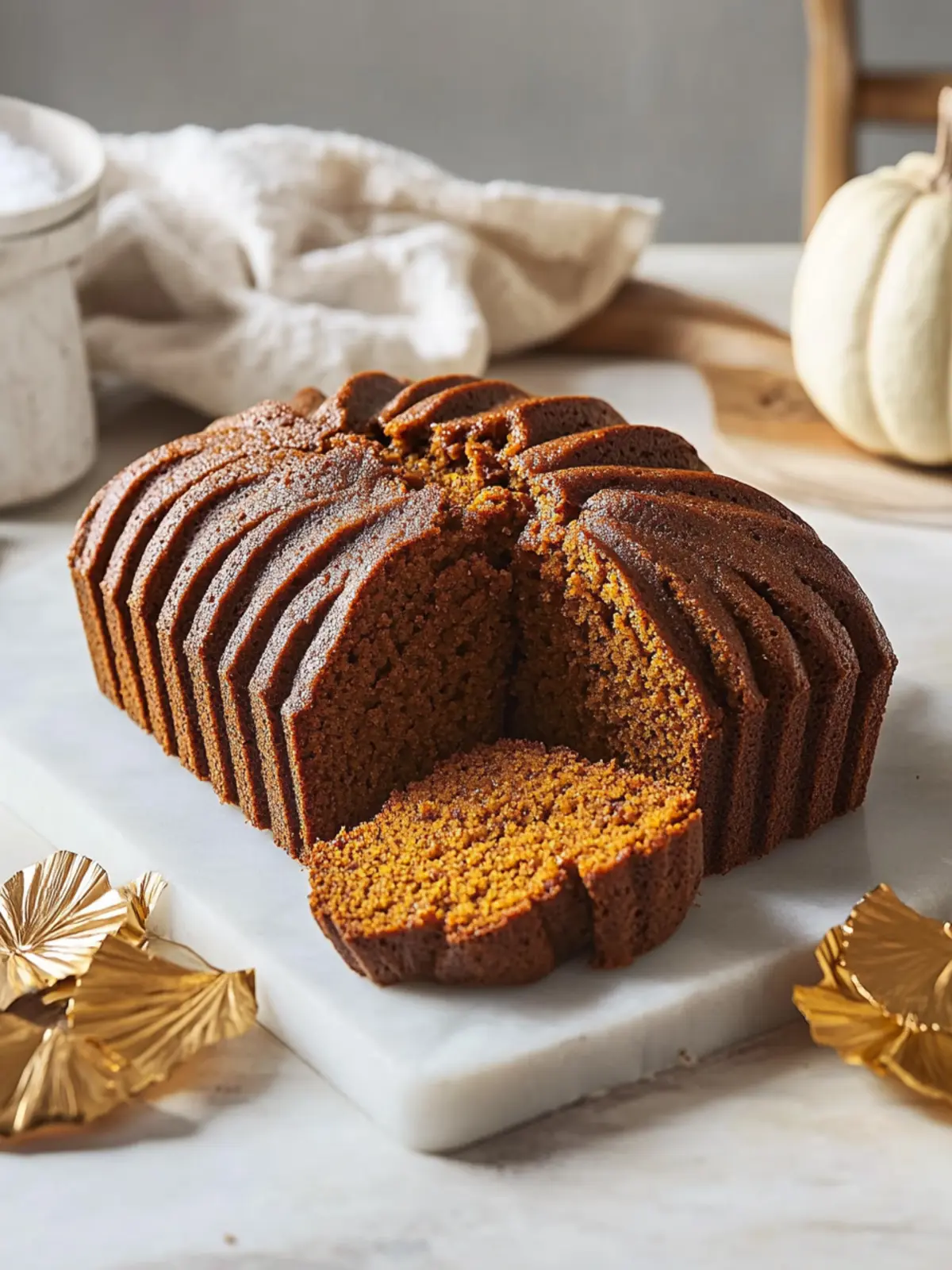 Five Spice Pumpkin Bread