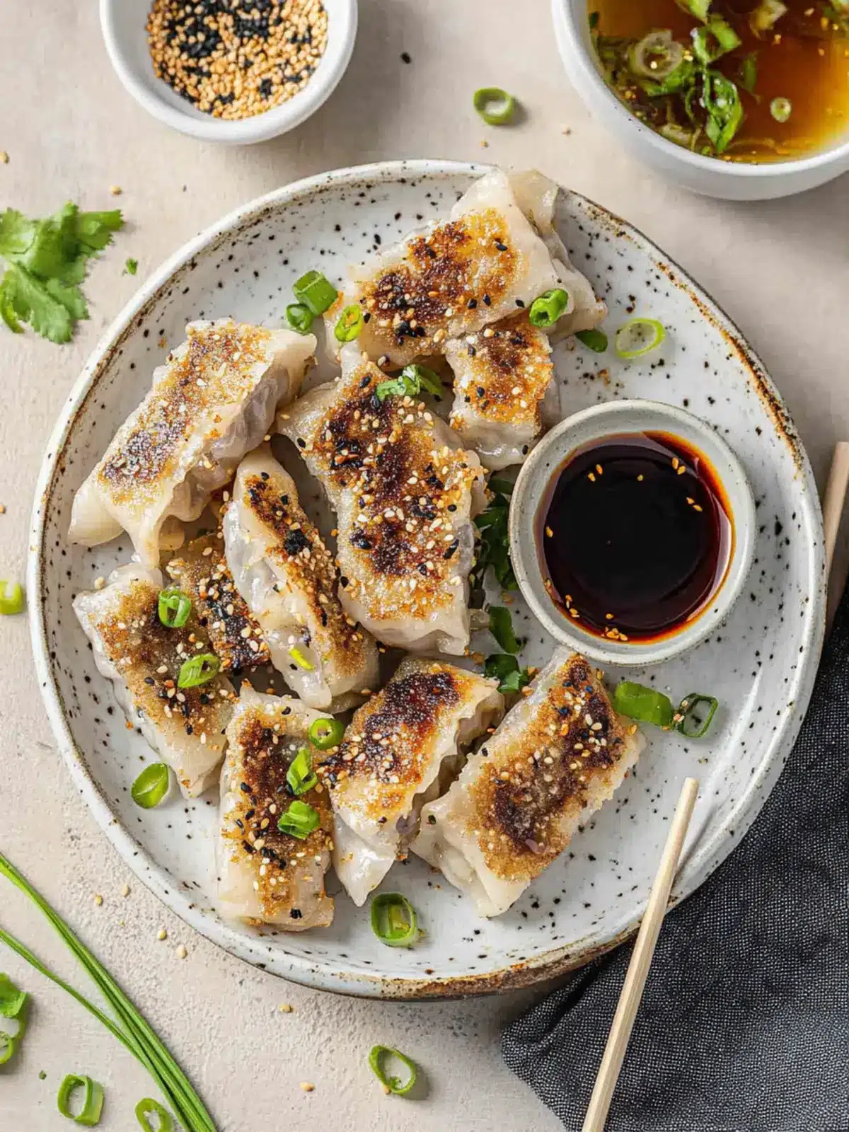 Crispy Rice Paper Dumplings