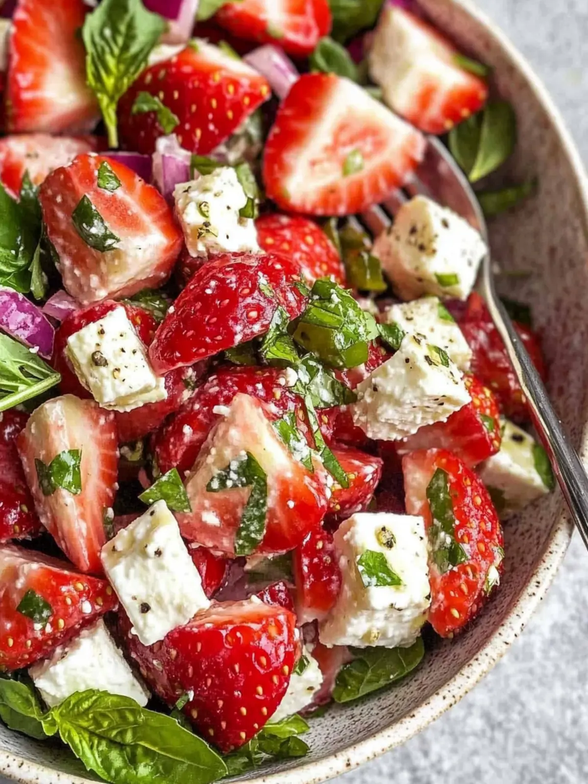 Strawberry Feta Salad