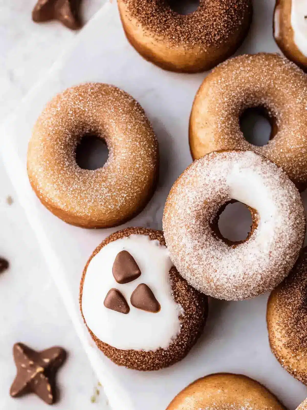 Vegan Gingerbread Donuts