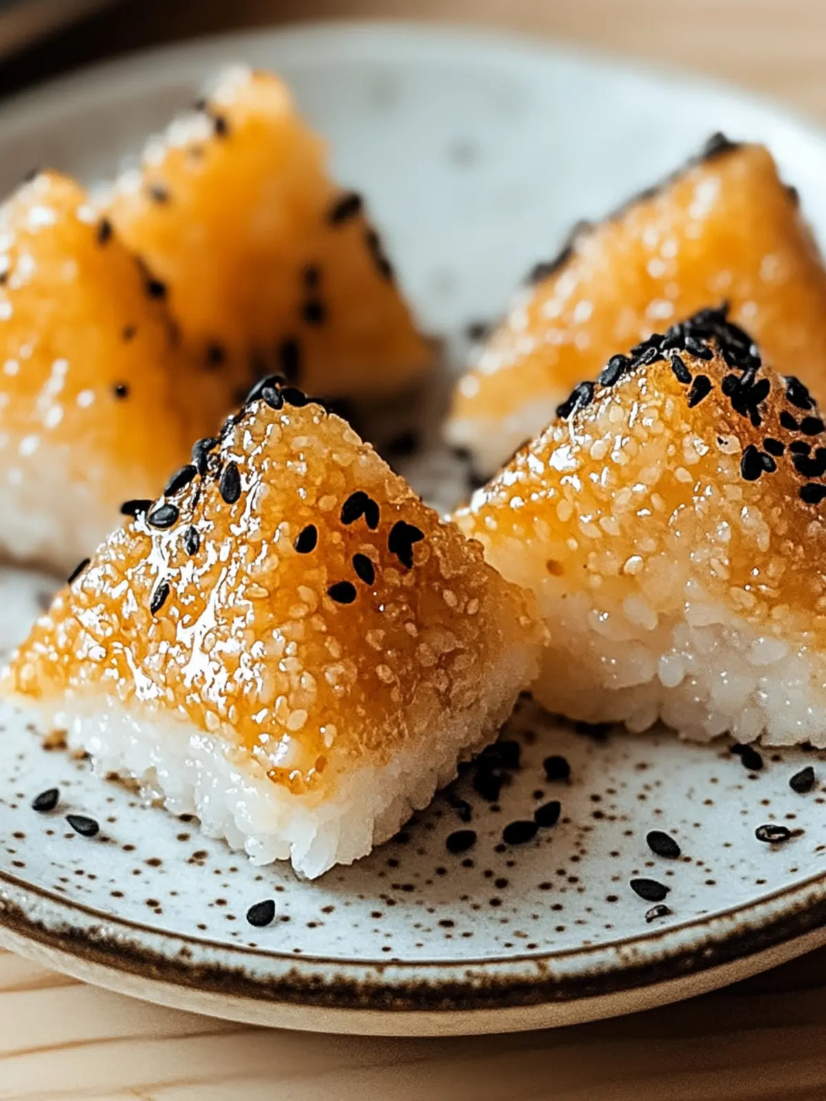 Crispy Yaki Onigiri