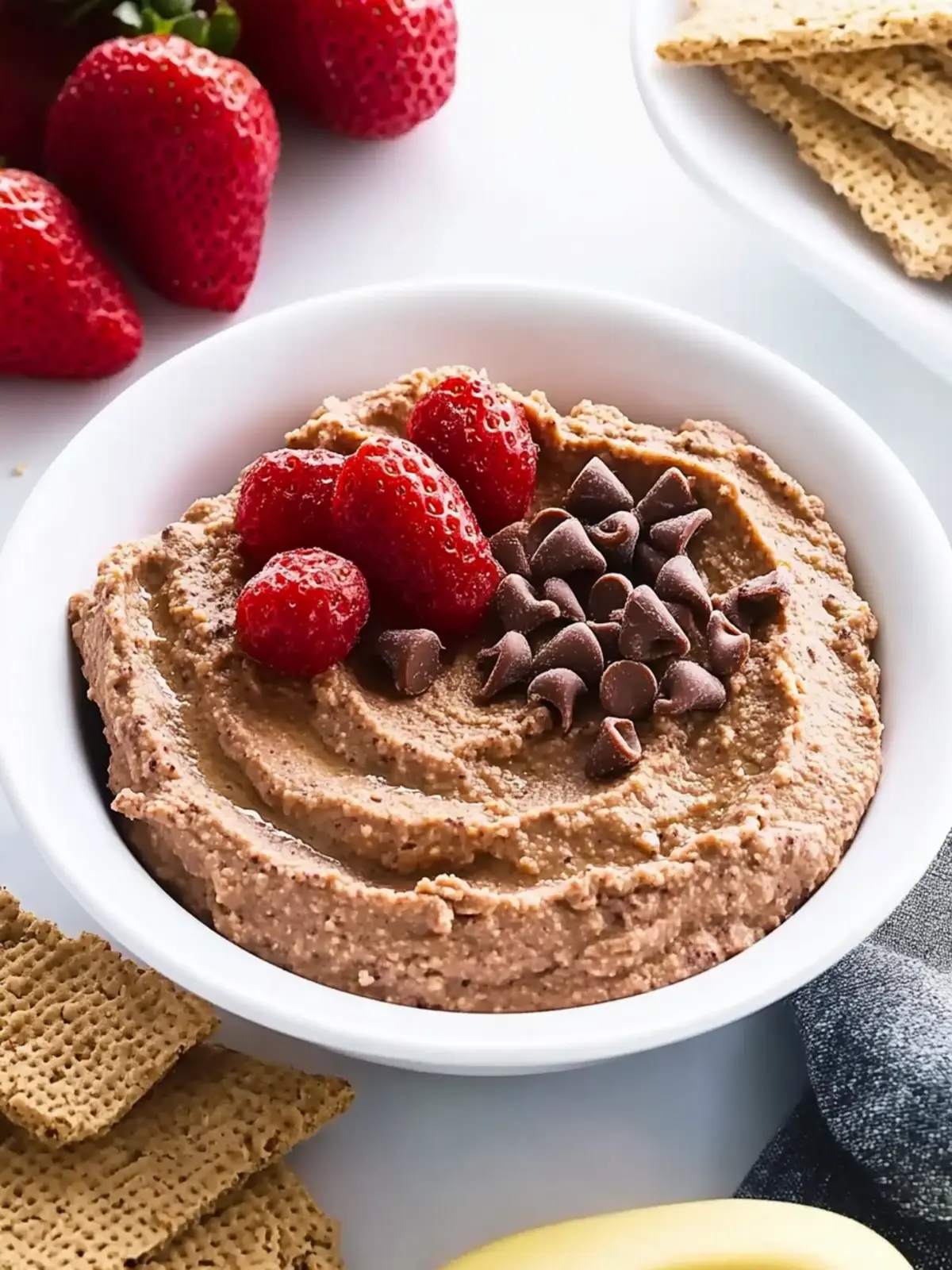 Chocolate Cake Batter Hummus