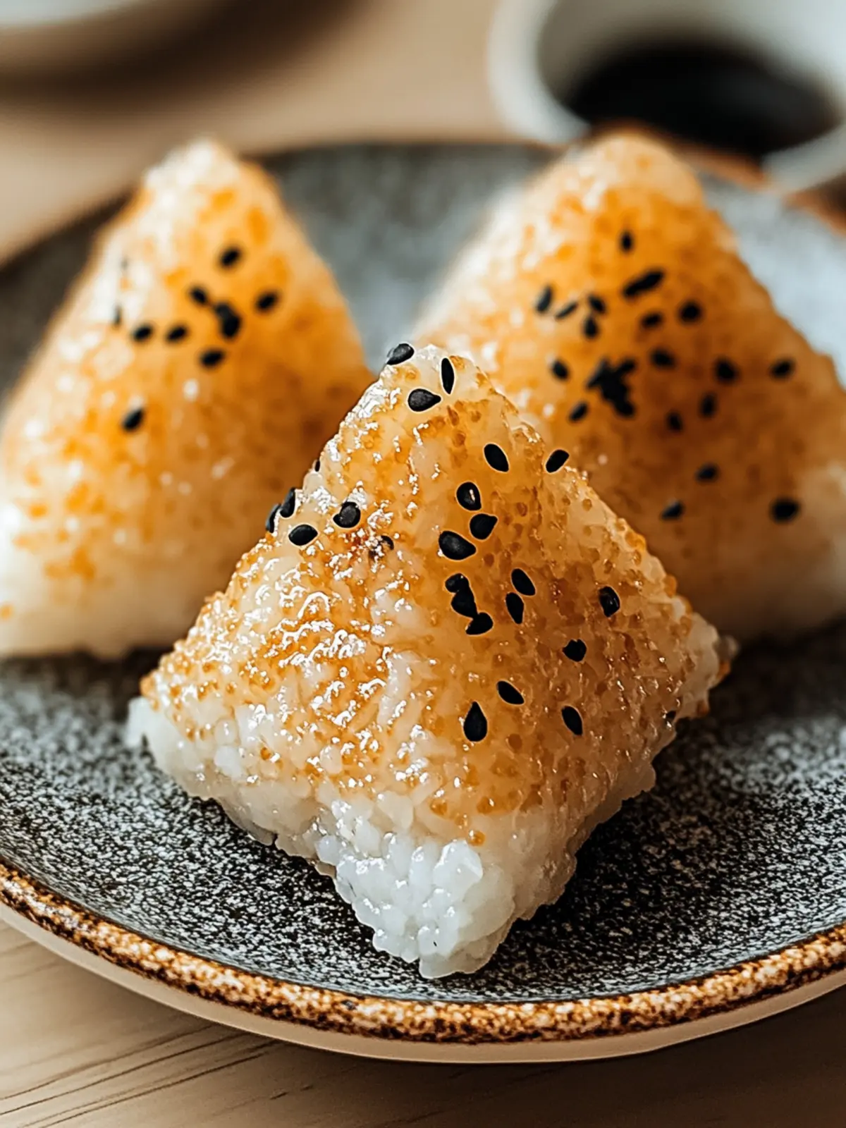 Crispy Yaki Onigiri