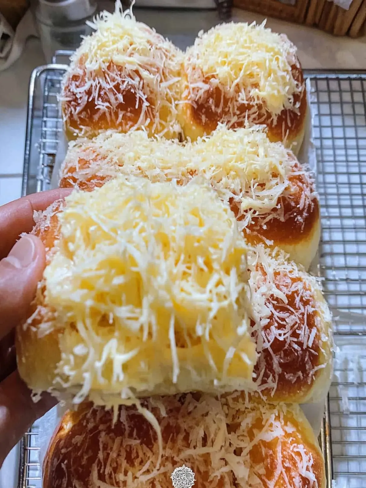 Cheese Ensaymada: Irresistibly Buttery Filipino Delight 2 CHEESE ENSAYMADA(Filipino Sweet Bread)