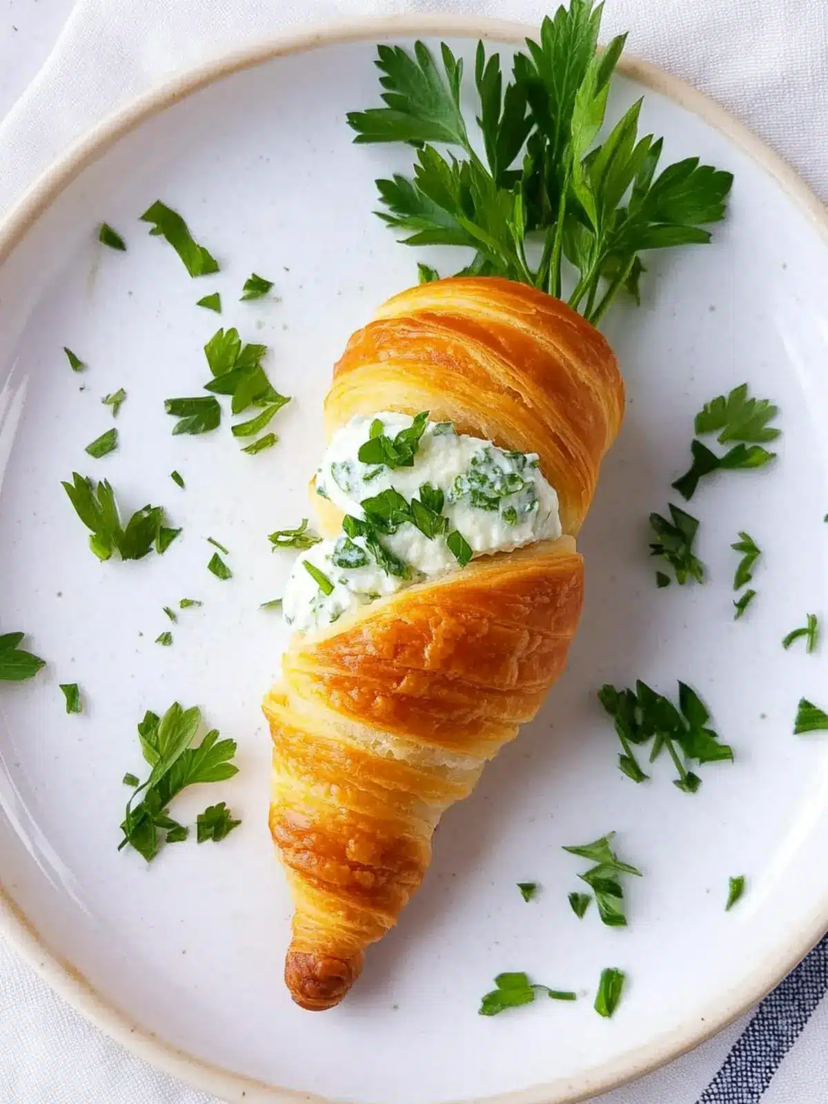 Stuffed Crescent Roll Carrots
