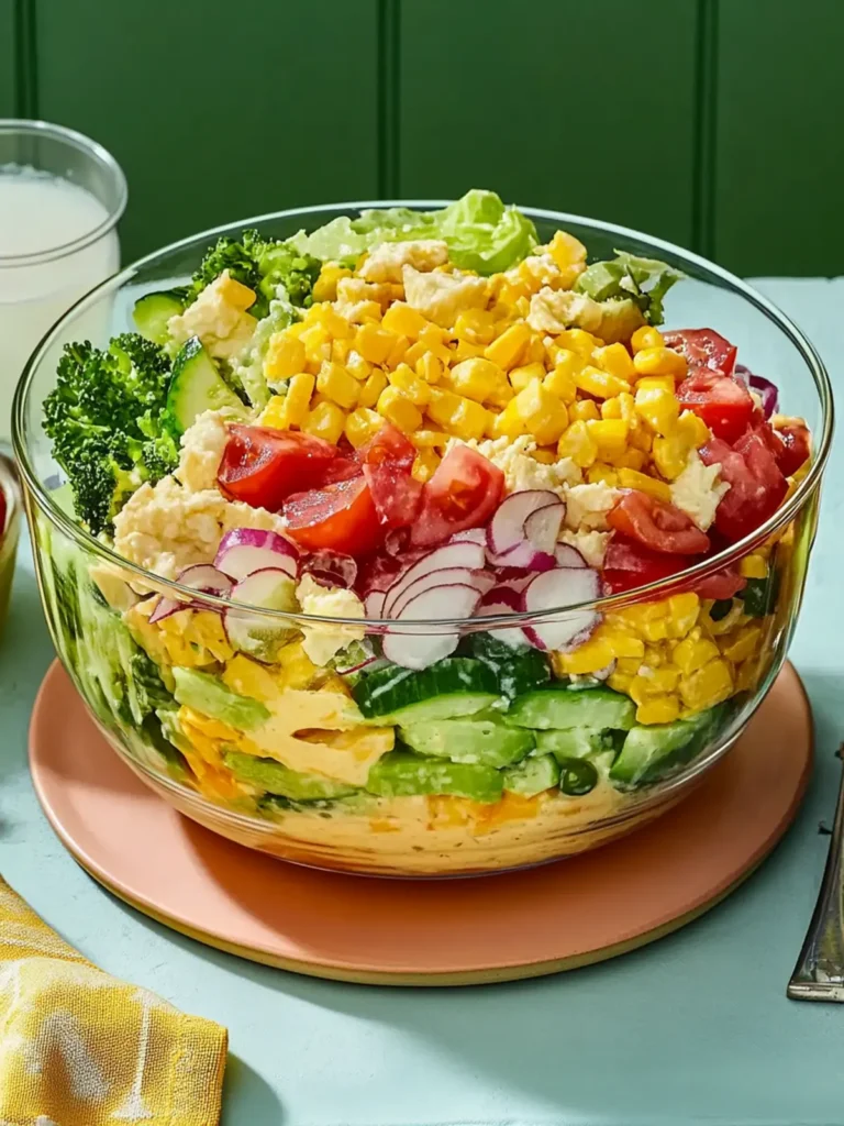 Seven Layer Salad