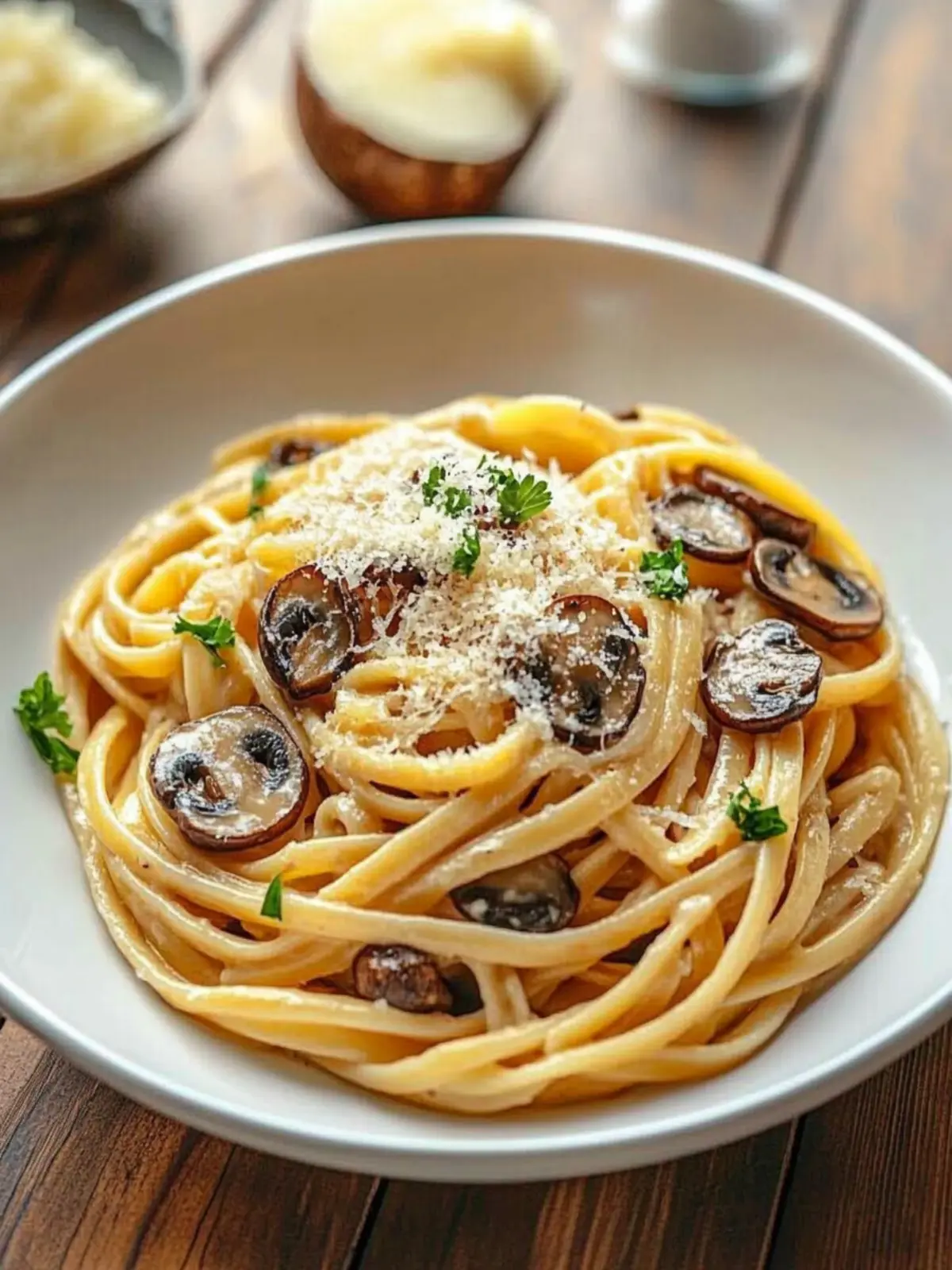 Truffle Mushroom Fettuccine That Elevates Home Cooking 2 Truffle Mushroom Fettuccine