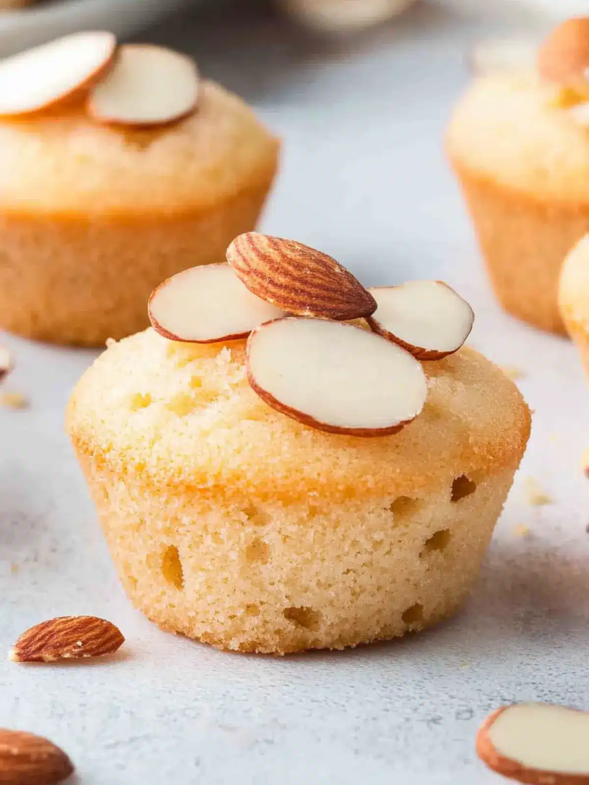 Delicious Mini French Almond Cakes Perfect for Sweet Cravings 3 Mini French Almond Cakes