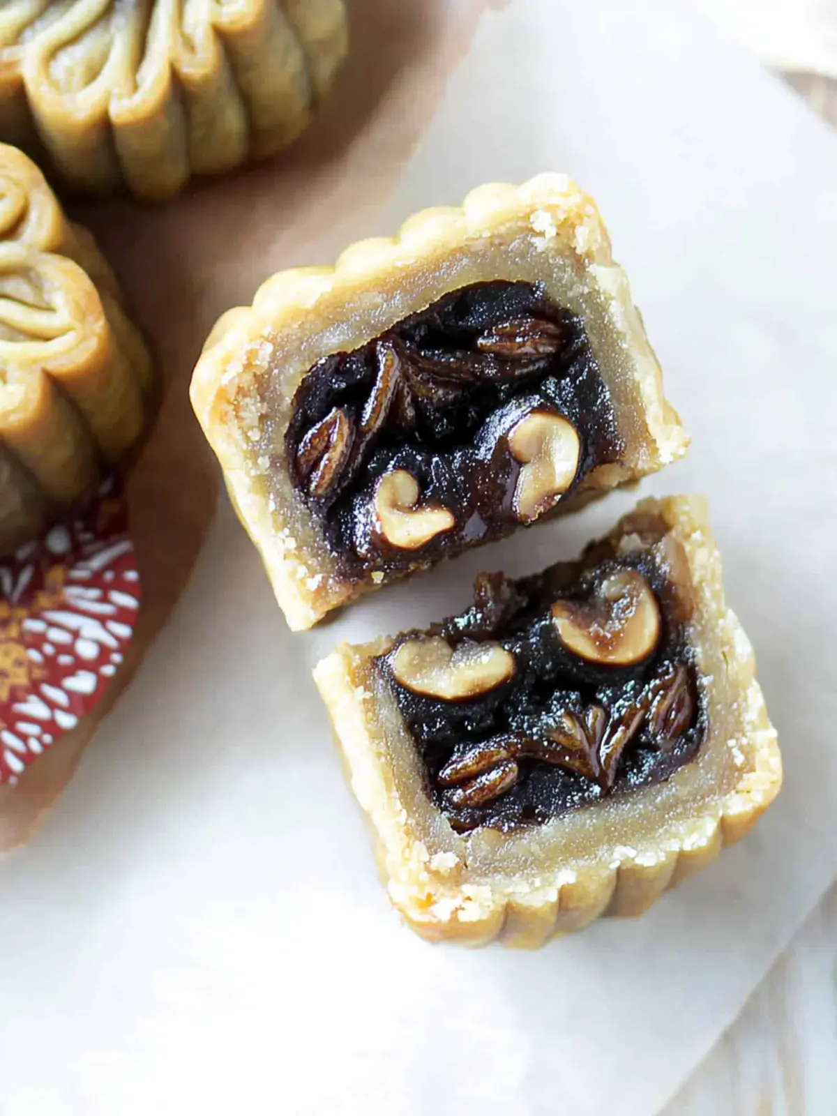 Walnut Butter Mooncakes
