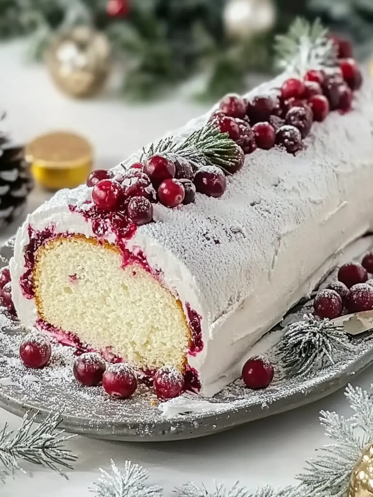 Ladyfinger Cranberry Cake Roll That Will Wow Your Guests 2 Ladyfinger Cranberry Cake Roll