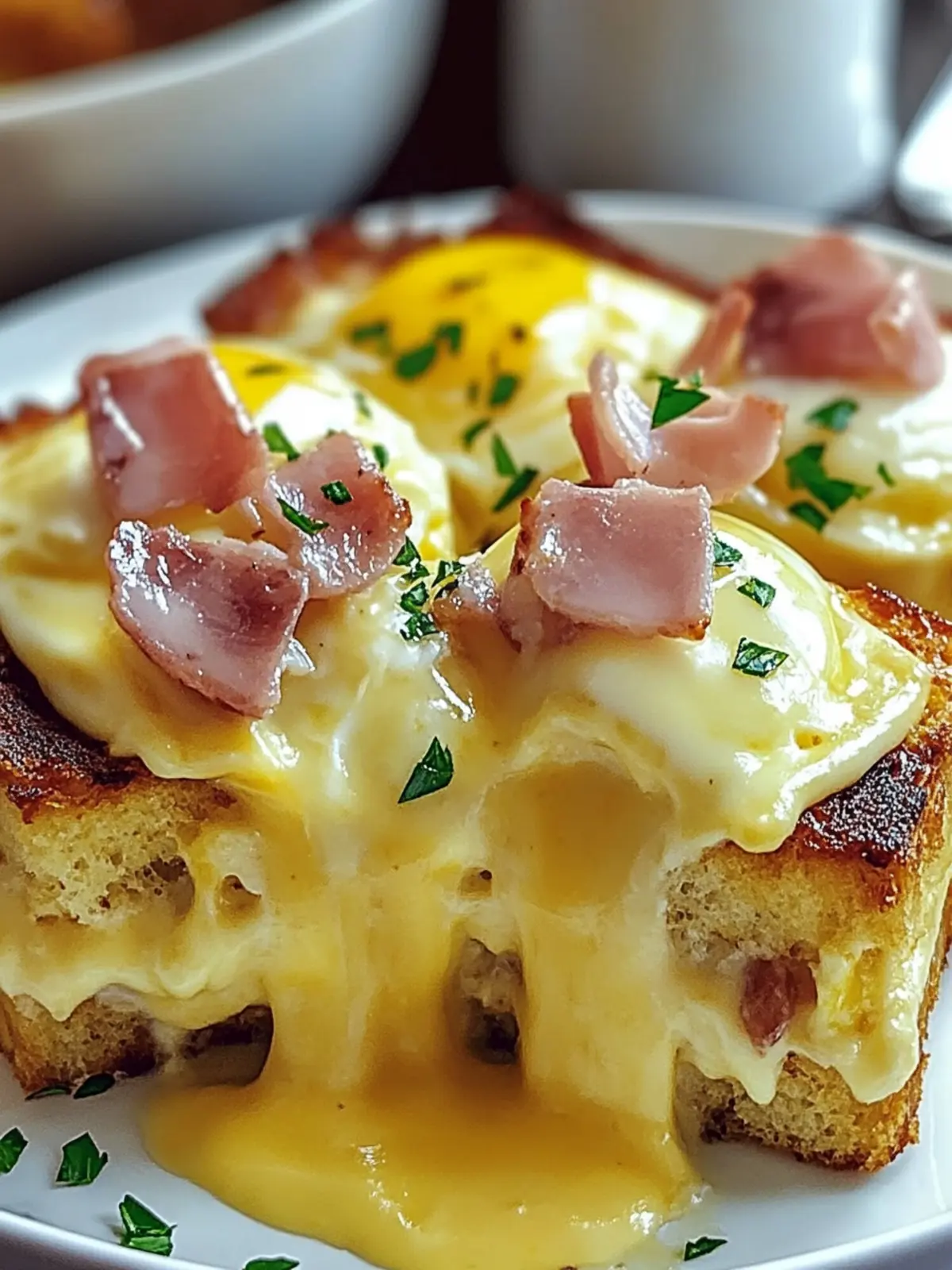 Eggs Benedict Casserole Bake