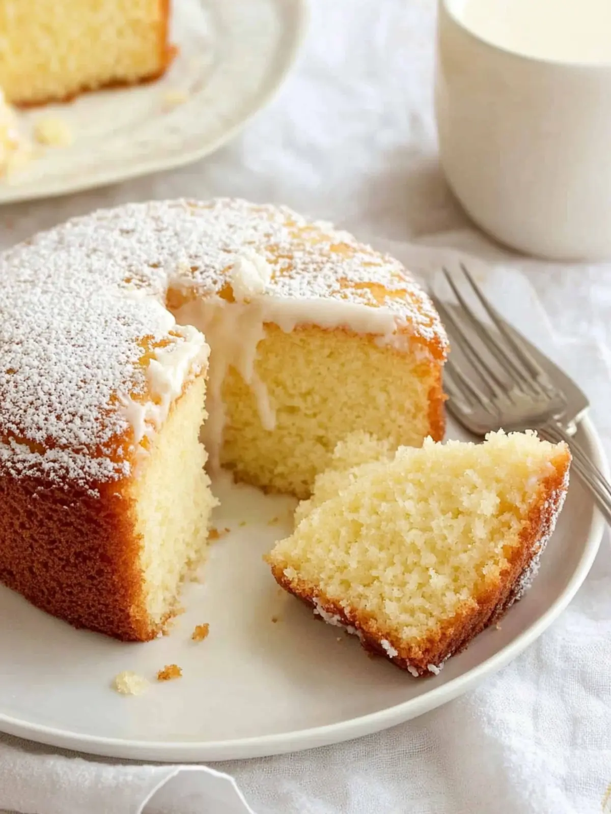 Hot Milk Cake