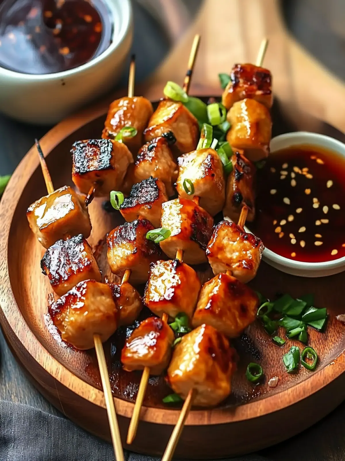 Yakitori Skewers with Sauce