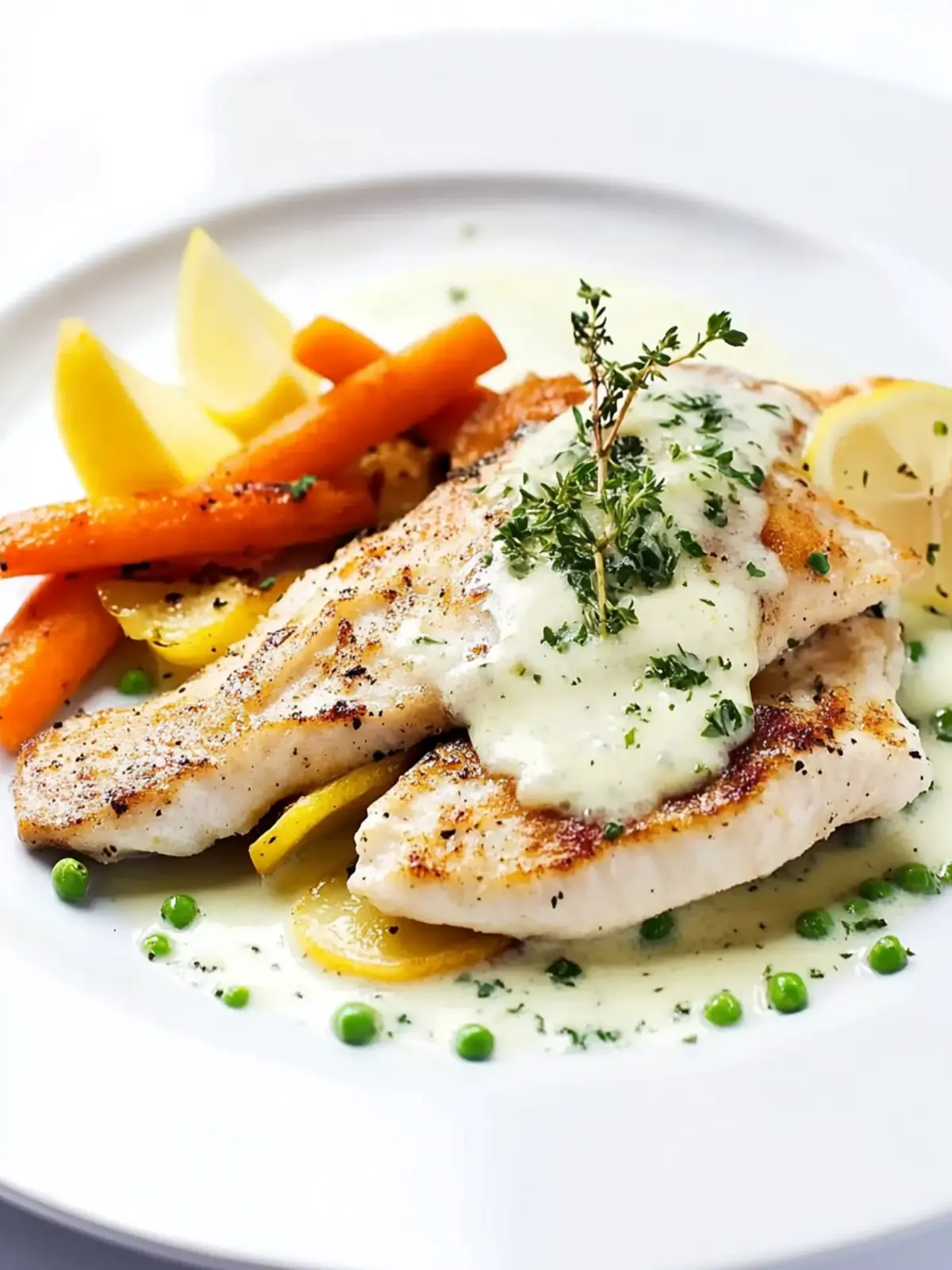 Lemon Cream Sauce for Trout