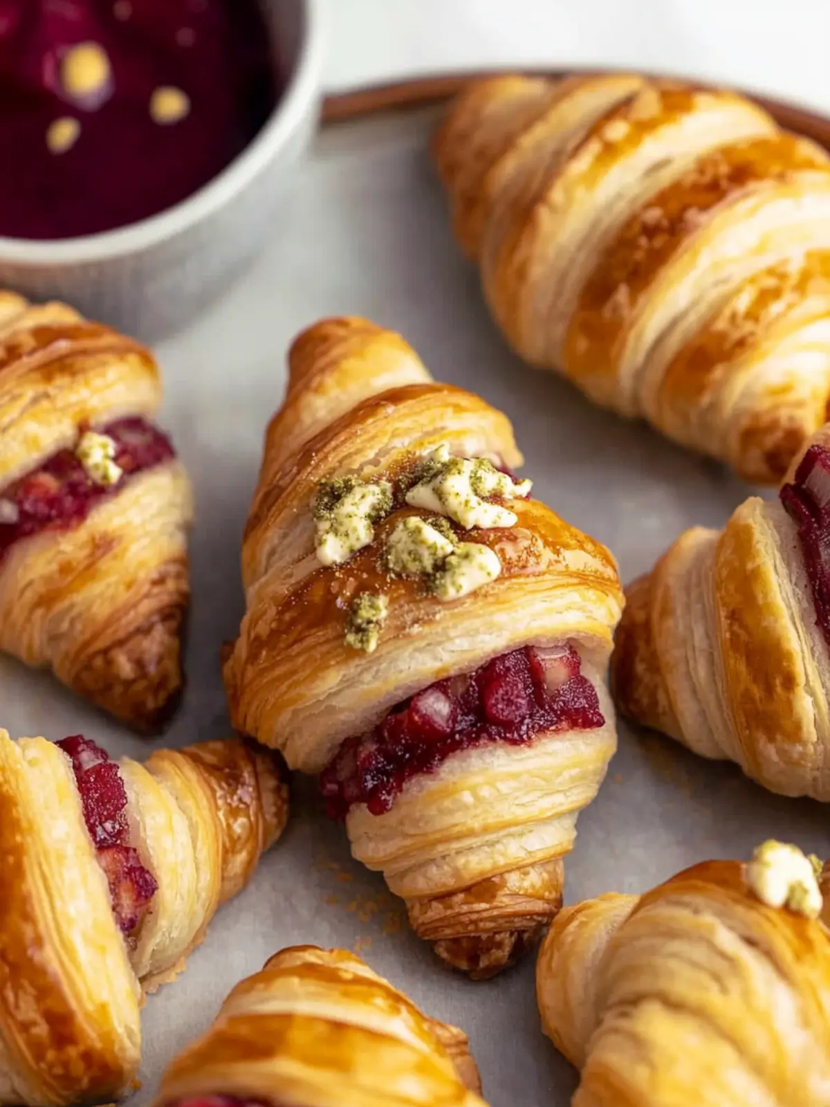 Puff Pastry Croissants (vegan)