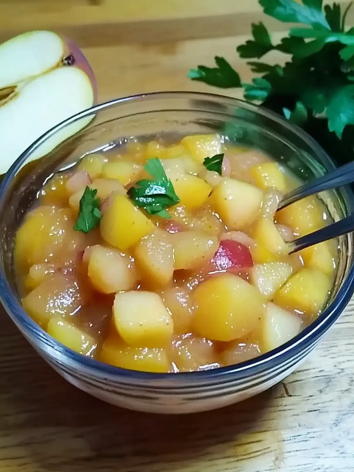 Peach Pear Salsa