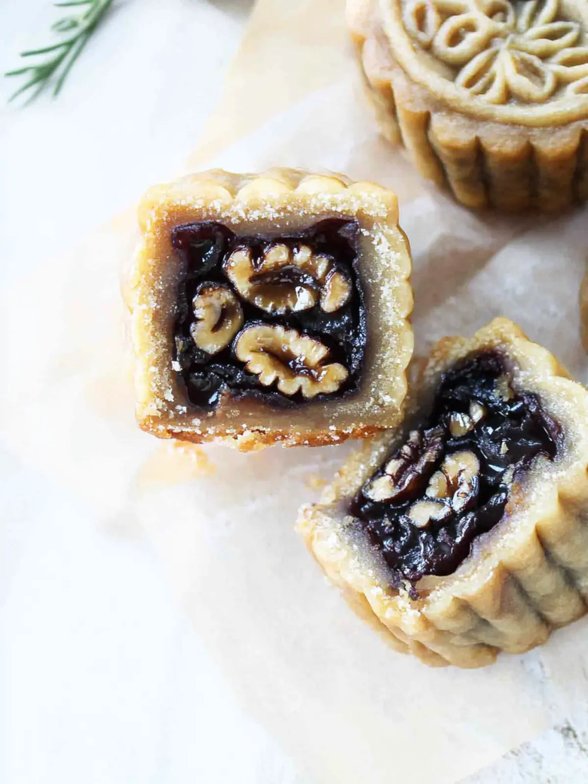 Walnut Butter Mooncakes