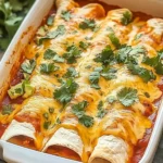 Irresistible Cheesy Chicken Enchiladas