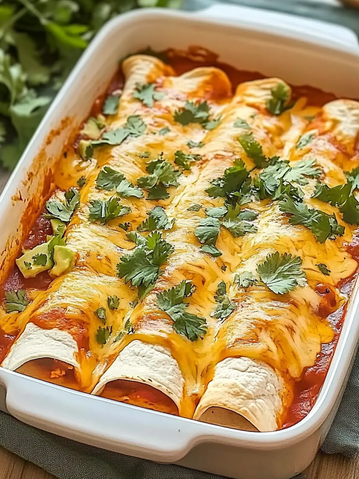 Irresistible Cheesy Chicken Enchiladas
