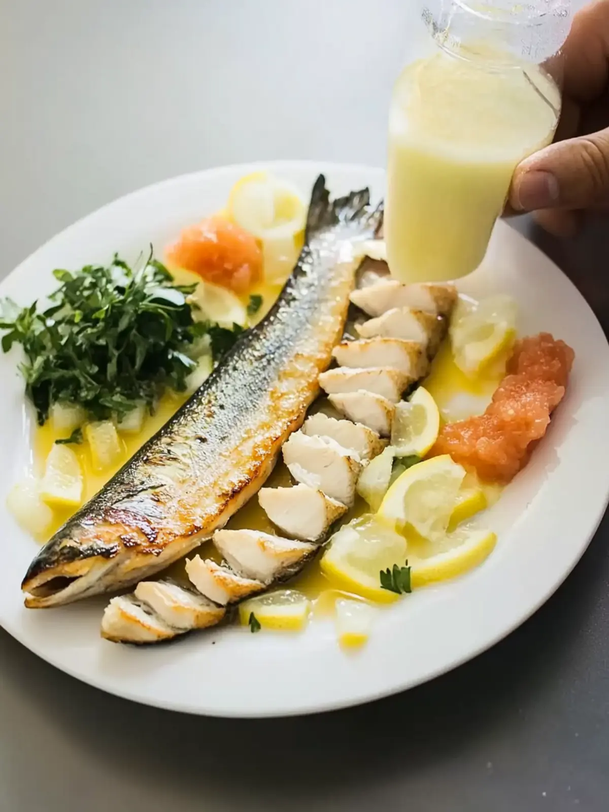 Broiled Rainbow Trout