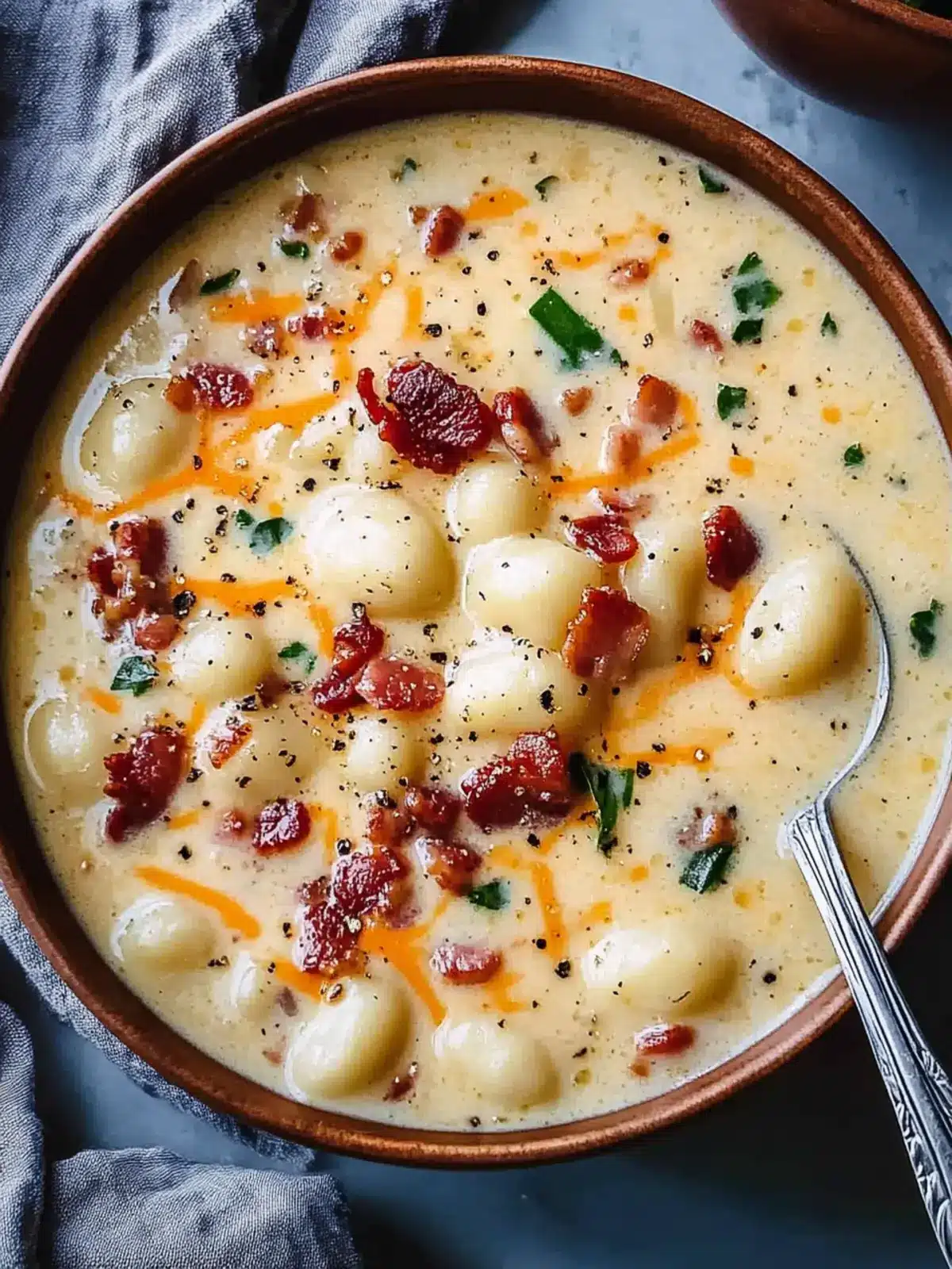 Irresistible Bacon Cheddar Gnocchi Soup for Cozy Nights 4 Bacon Cheddar Gnocchi Soup