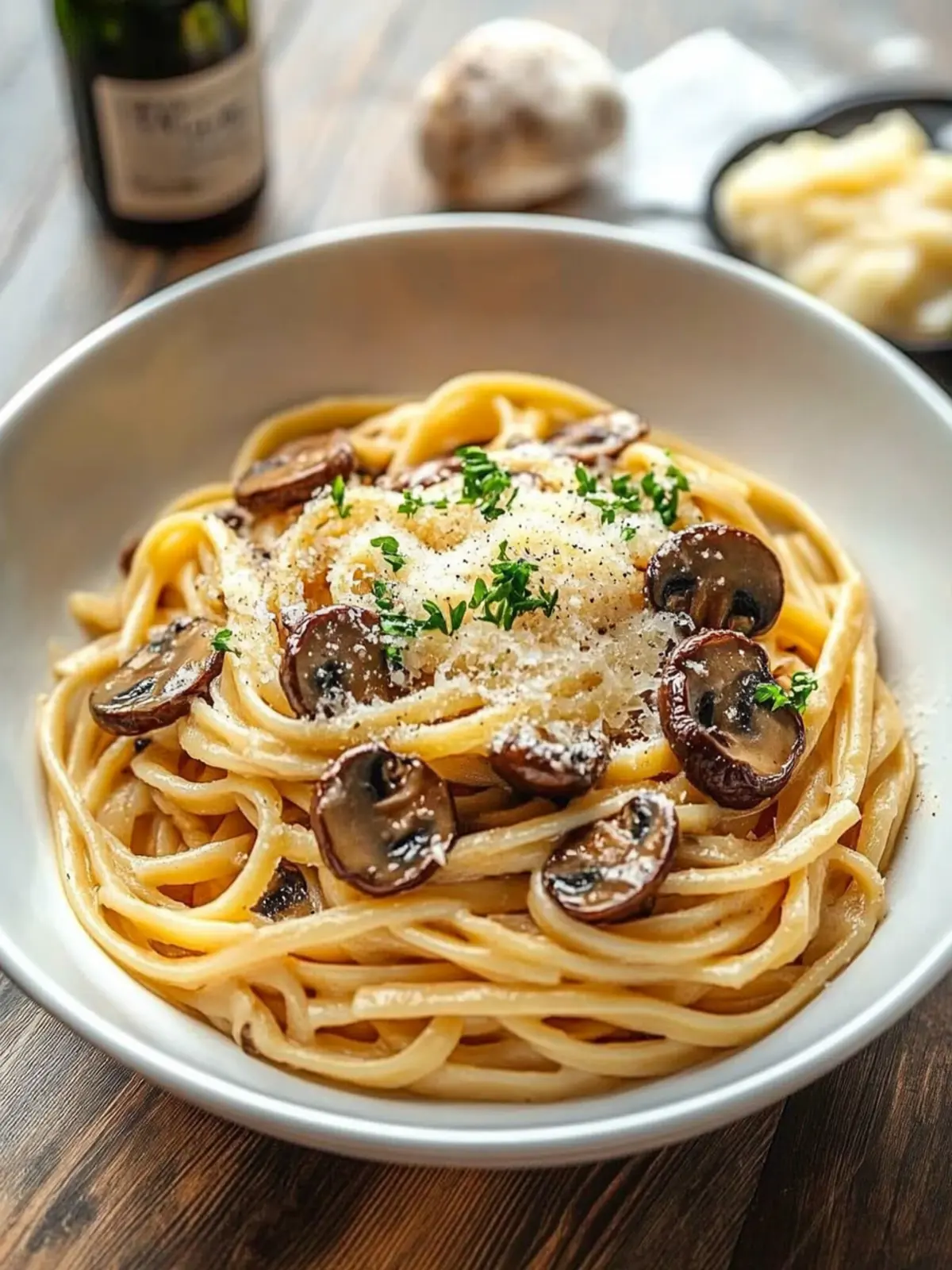 Truffle Mushroom Fettuccine That Elevates Home Cooking 3 Truffle Mushroom Fettuccine