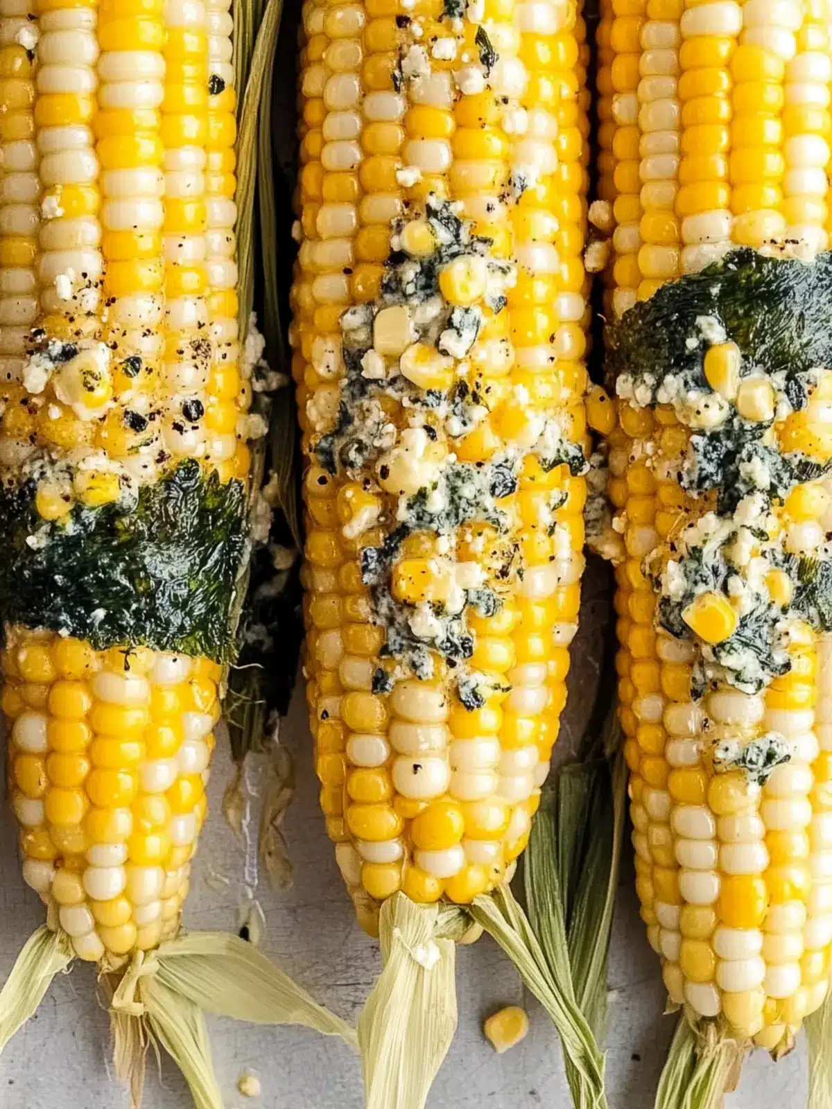 Seaweed Butter Corn on the Cob