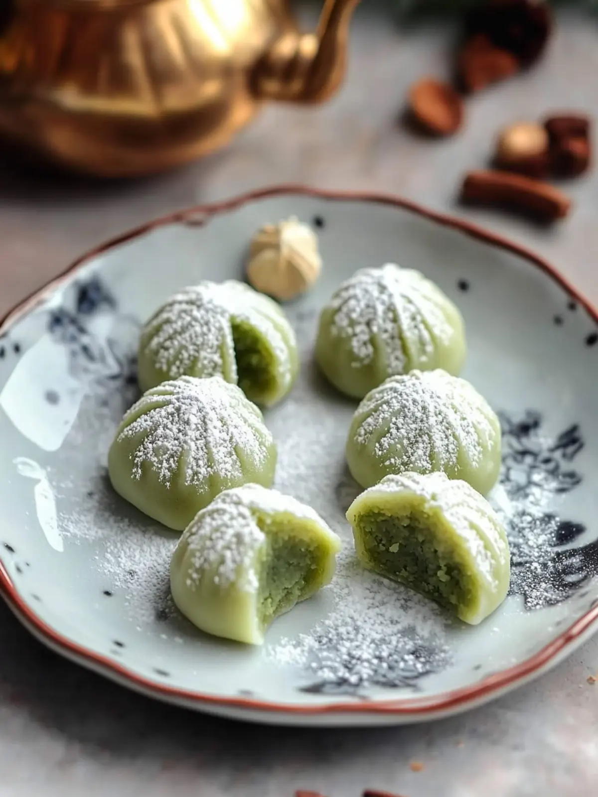 Matcha Green Tea Mochi