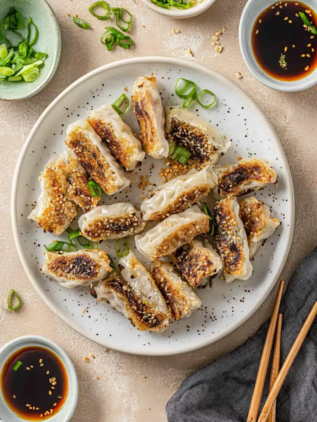 Crispy Rice Paper Dumplings