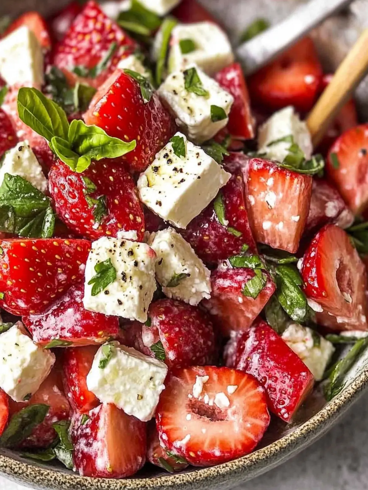 Strawberry Feta Salad