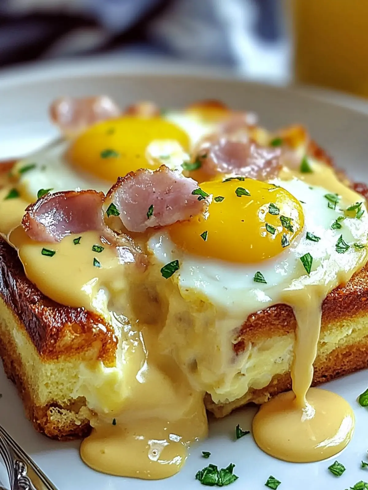 Eggs Benedict Casserole Bake