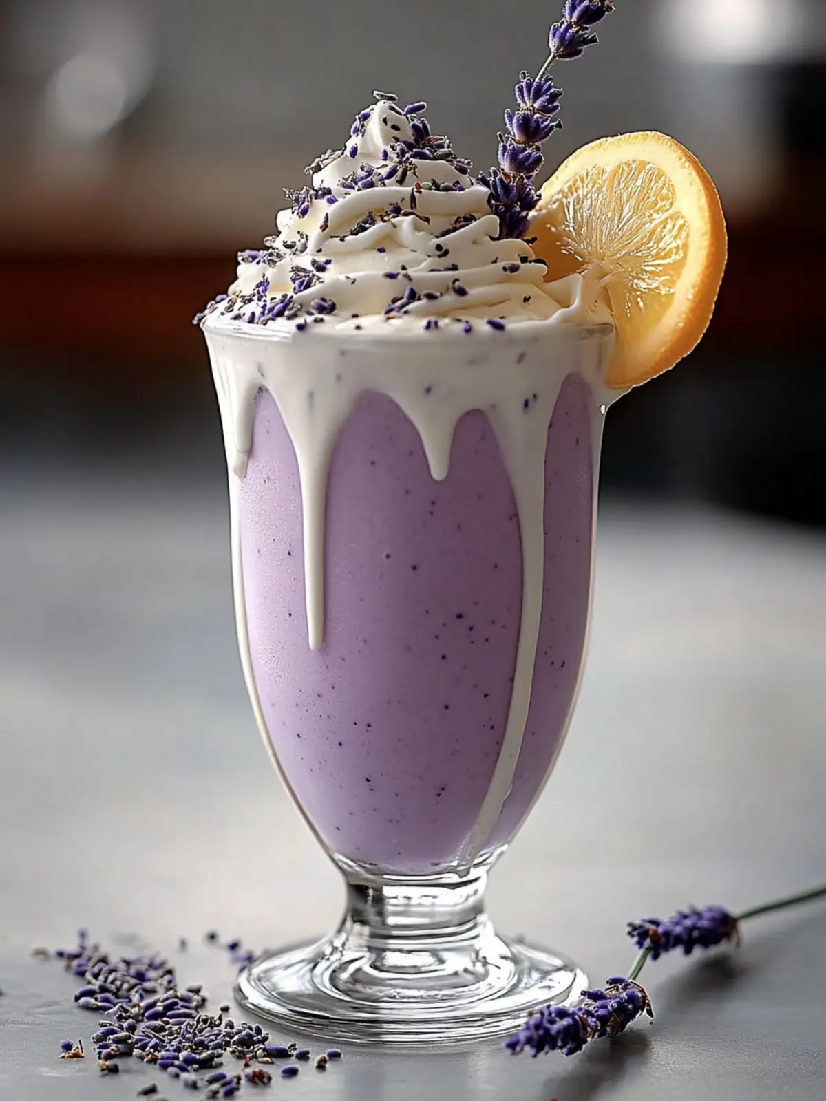Earl Grey Lavender Milkshake: A Cozy Twist on Ice Cream Delight 2 Earl Grey Lavender Milkshake
