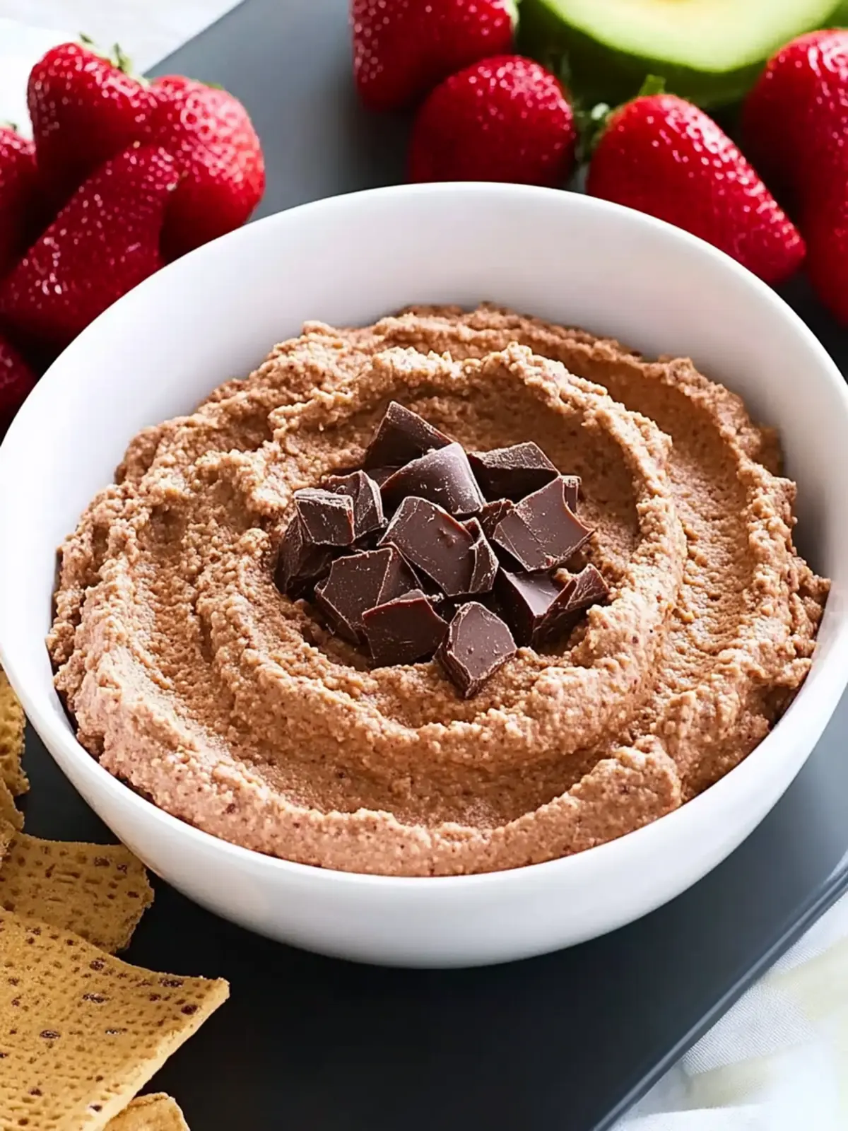 Chocolate Cake Batter Hummus