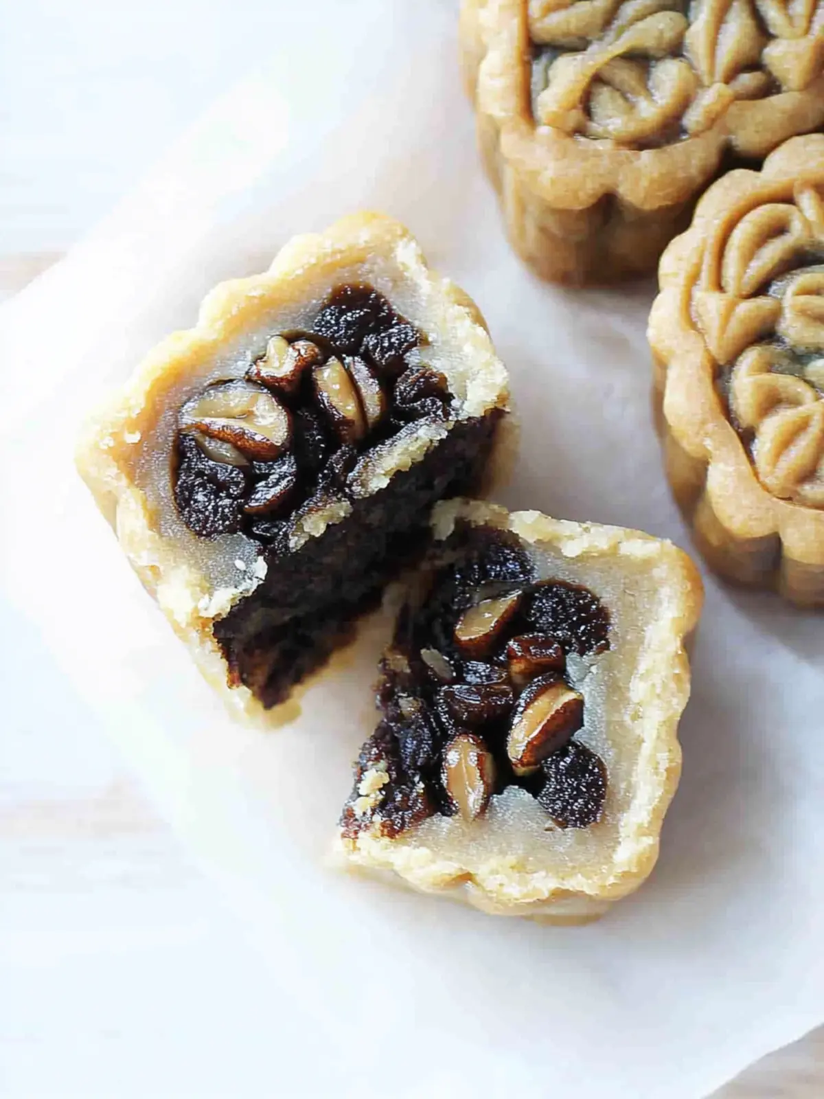 Walnut Butter Mooncakes