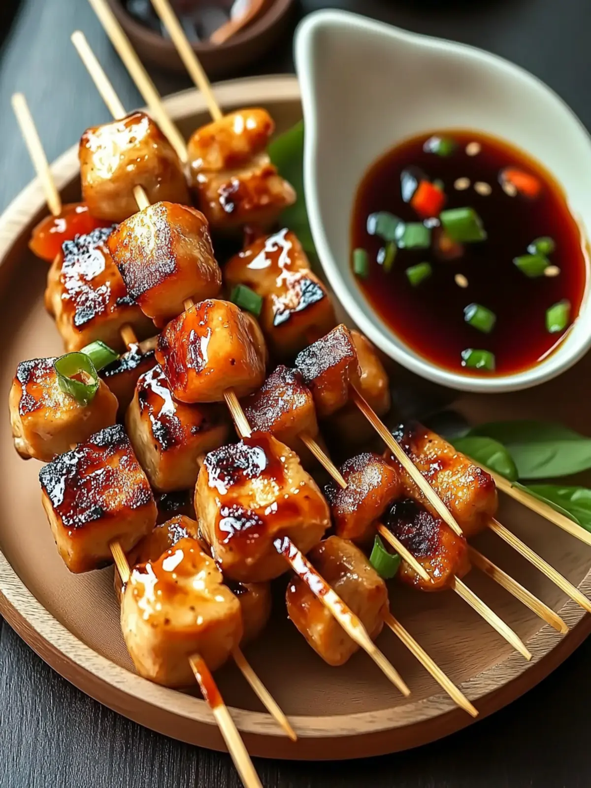 Yakitori Skewers with Sauce